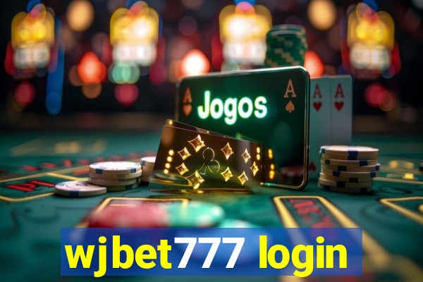 wjbet777 login